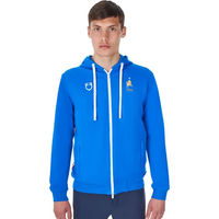 Produktbild von Equestro X Fise Hoodie Pullover für Herren in Blau Grösse XS