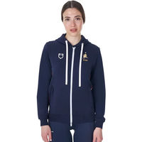 Produktbild von Equestro X Fise Kapuzenjacke für Damen aus Baumwolle Blau XS