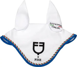 Produktbild von Equestro X Fise Pony Mütze mit Kordel in Weiß