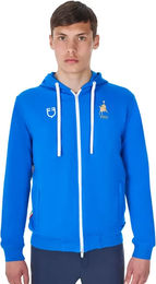Produktbild von Equestro X Fise Reitjacke für Herren aus Fleece in Blau Größe L