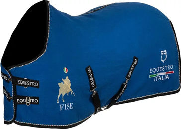 Produktbild von Equestro X Fise Stalldecke für Pferde in Blau