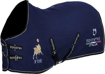 Produktbild von Equestro X Fise Stalldecke für Pferde in Blau