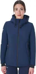 Equestro X FISE Wasserdichte Reitjacke für Damen in Blau Größe S – Bild 1 von 9
