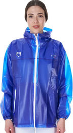 Equestro X Fise Wasserdichter Regenmantel Unisex Blau XS – Bild 1 von 9