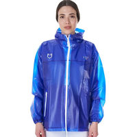 Produktbild von Equestro X Fise Wasserdichter Regenmantel Unisex Blau XS
