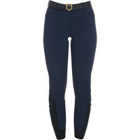 Produktbild von Equestro Zenda Light Reithose Damen mit Mid Grip Silikon Blau Größe 46 IT