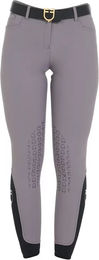 Produktbild von Equestro Zenda Light Reithose Damen mit Mid Grip Silikon in Grau Größe 48 IT