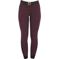 Produktbild von Equestro Zenda Light Reithose Damen mit Mid Grip Silikon in Rot Größe 44 IT