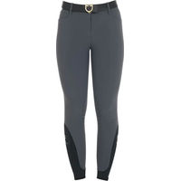 Produktbild von Equestro Zenda Reithose Damen Mid Grip Grau Grösse 46 IT Ganzjährig