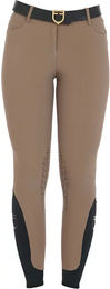 Produktbild von Equestro Zenda Reithose Damen mit Mid Grip Beige Größe 44 IT ganzjährig