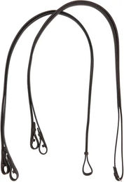 Produktbild von Equestro Zweiäugige Leder-Dressurzügel für Fohlen in Braun