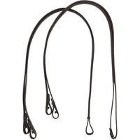 Produktbild von Equestro Zweiäugige Leder-Dressurzügel für Fohlen in Braun