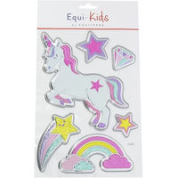 Produktbild von Equi-Kids 3D Aufkleber für Kinder zum Reiten