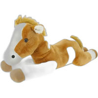 Produktbild von Equi-Kids Plüschpferd Schecke liegend hellbraun-weiß 80 cm