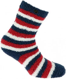 Produktbild von Equi-Kids Reitsocken für Kinder aus Chenille und Polyester in Blau oder Bunt Größe 27/30