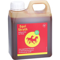 Produktbild von EQUI Strath Liquid Nahrungsergänzung für Pferde zur Unterstützung von Haut, Fell und Immunsystem 1000 ml