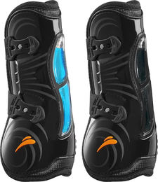 eQuick Airshock Gamaschen für Pferde aus Neopren Schwarz Größe M - 1 Stk. – Bild 1 von 2