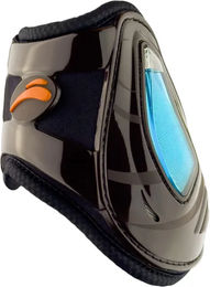 Produktbild von eQuick Airshock Gamaschen Klauenschützer für Pferde aus Neopren Größe S in Schwarz oder Braun