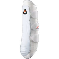 Produktbild von eQuick Dressur-Gamaschen für Pferde hinten Weiß Größe S