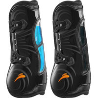 Produktbild von eQuick eAirshock Legend Gamaschen für Pferde aus Neopren Schwarz Größe L
