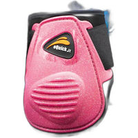 Produktbild von eQuick eLight Gamaschen für das hintere Pferd aus Neopren Rosa Größe S