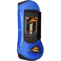 Produktbild von eQuick eLight Gamaschen für Pferde aus Neopren Blau Größe L