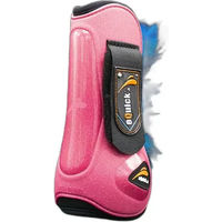 Produktbild von eQuick eLight Unicorn Gamaschen für Pferde aus Neopren in Rosa Größe M