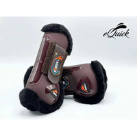 Produktbild von eQuick eLight Vorderbeingamaschen Panther für Vollblut aus Kunststoff