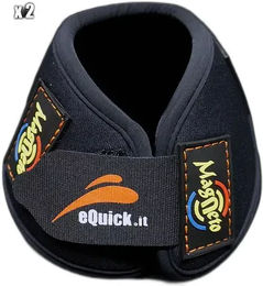 eQuick eMagnetic Coronet Gamaschen aus Neopren Schwarz Größe L – Bild 1 von 3