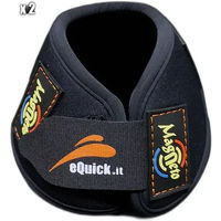 Produktbild von eQuick eMagnetic Coronet Gamaschen aus Neopren Schwarz Größe L