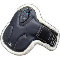 Produktbild von eQuick ES Country fluffy Latzgurt aus Mikrofaser in Beige und Schwarz