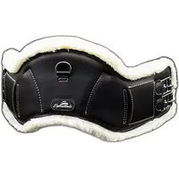 Produktbild von eQuick ES Fluffy Dressurgurt aus Mikrofaser in Schwarz oder Beige