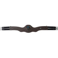 Produktbild von eQuick ES Jumping Girth Sattelgurt aus Mikrofaser für Pferde in Schwarz oder Braun