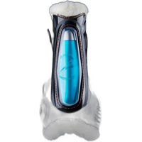 Produktbild von eQuick eShock fluffy Gamaschen für Pferde aus Plüsch Größe S in Schwarz Blau