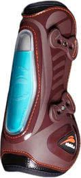 eQuick eShock Front Gamasche für Pferde aus Neopren Farbe Braun Größe S – Bild 1 von 3