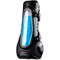 Produktbild von eQuick eShock Front Gamasche für Pferde aus Neopren Schwarz Größe S