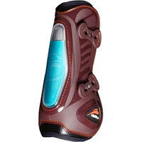 Produktbild von eQuick eShock Gamaschen aus Neopren für Pferde Braun Größe L