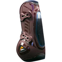 Produktbild von eQuick eShock legend scratch Gamaschen für Pferde aus Neopren Braun Größe M
