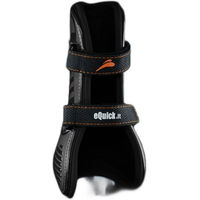 Produktbild von eQuick eShock legend scratch Gamaschen für Pferde aus Neopren Schwarz Größe S