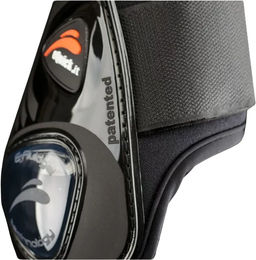 eQuick eShock Legend Streichkappen Gamaschen aus Neopren Schwarz Größe M – Bild 1 von 2