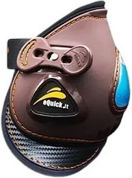 eQuick eUp Mini Ultra Streichkappe Gamaschen Größe M Braun – Bild 1 von 2