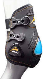 eQuick eVo Gamaschen für Pferde Schwarz aus Stoff – Bild 1 von 2