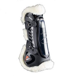Produktbild von eQuick Gamasche eShock Legend Edition mit Lammfell Schwarz Größe S
