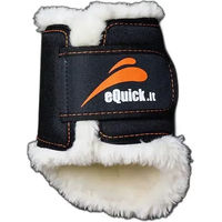Produktbild von eQuick Gamaschen aus Plüsch Schwarz Größe S