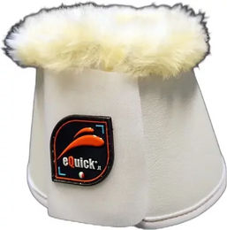 Produktbild von eQuick Hufglocken eOverreach fluffy Gamaschen aus Neopren Größe M
