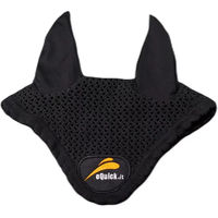 Produktbild von eQuick Ohrenkappe für Pferde aus Polyester in Schwarz