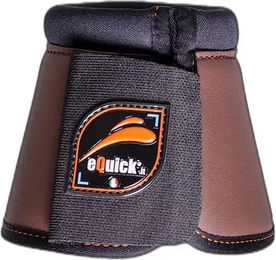 eQuick Paraglomi eOverreach Hufglocken aus Neopren Braun Größe S – Bild 1 von 2