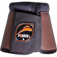 Produktbild von eQuick Paraglomi eOverreach Hufglocken aus Neopren Braun Größe S