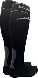 Produktbild von eQuick Reitsocken für Damen in Orange Grau Schwarz Größe 35/40