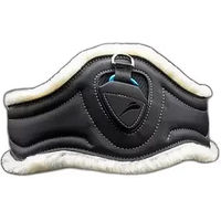 Produktbild von eQuick Sattelgurt aus Mikrofaser 125 cm in Schwarz oder Beige